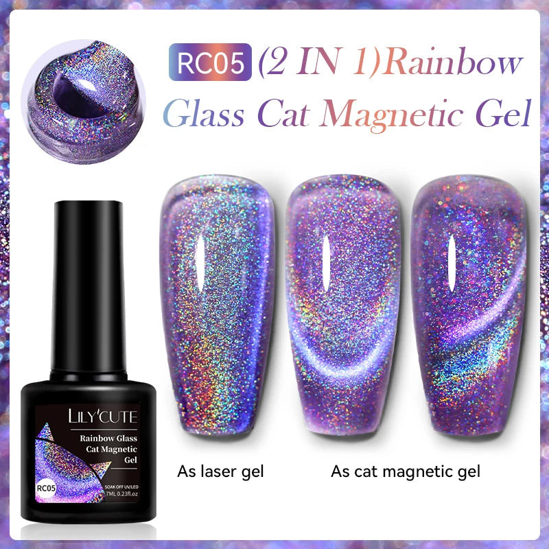 LILYCUTE 5ML Metallic Painting Liner Gel Nail Polish Super Bright Gold Silver Mirror Drawing Gel Semi Permanent Line French Nail