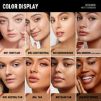 Matte Smooth Foundation Liquid -Multi-Tone Nature Effect, Enhanced Coverage with Use, Universal Skin Compatibility, All-Day Wear