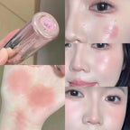 Gentle Korean Liquid Powder Blusher Faceplate Waterproof Facial Shadow Highlight Nose Lasting Brightening Rouge Student Girl