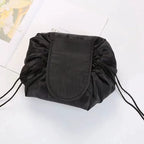 Women Drawstring Cosmetic Bag Travel Storage Makeup Bag Organizer Female Make Up Pouch Portable Waterproof Toiletry Beauty Case