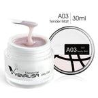 30ml Venalisa Builder Jelly Gel French Soak Off UV LED Poly Nail Gel Pearl Pink Funny Bunny Nail Extension Nail Manicure