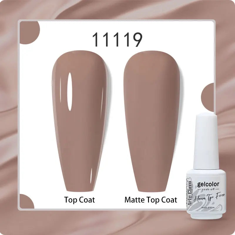 Arte Clavo 8ml HEMA TPO Free Gel Nail Polish Nail Art Manicure Semi Permanent Gel UV Hybrid Varnishes Base Top Coat Enamels New