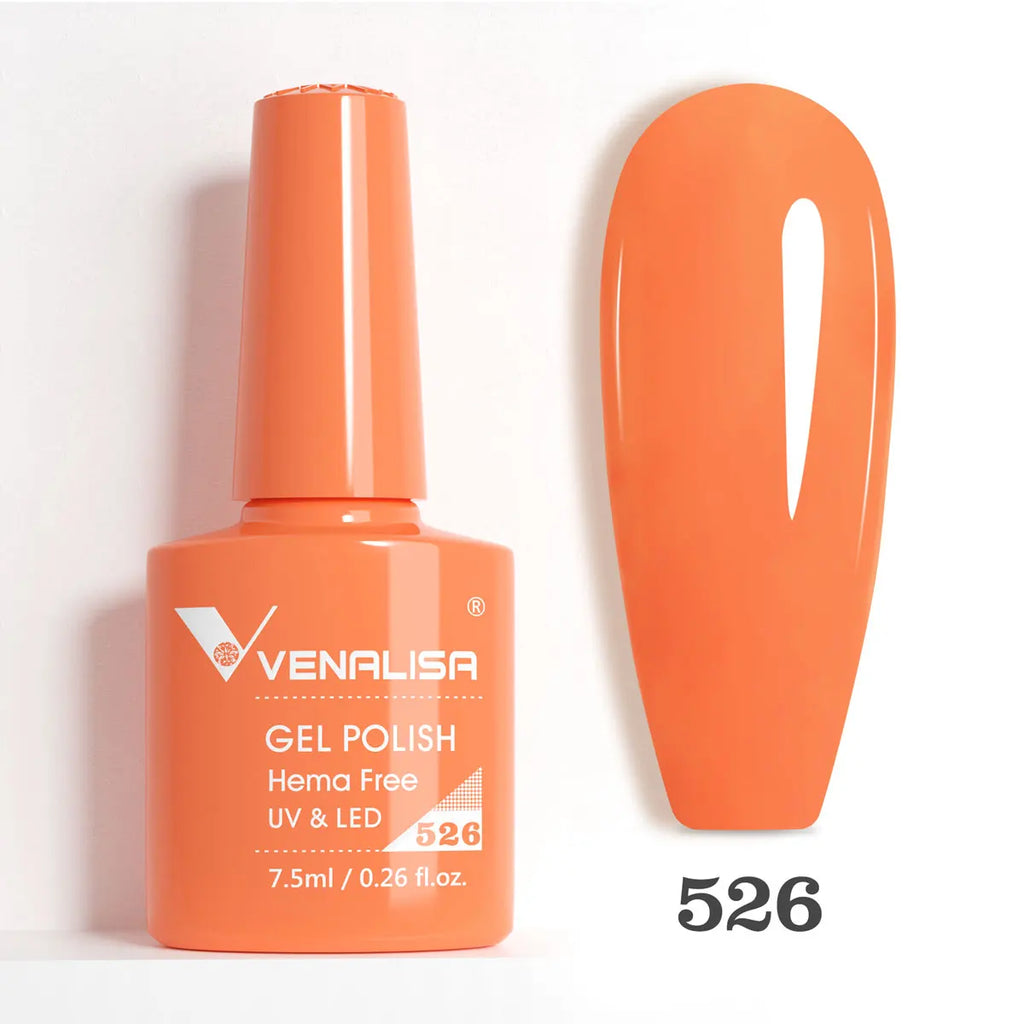 Venalisa VIP5 Nail Gel Polish HEMA/TPO FREE Full Coverage Beautiful Semi Permanent Soak Off UV LED Gel Nail Polish Gel Lacquer