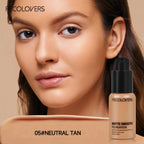 Matte Smooth Foundation Liquid -Multi-Tone Nature Effect, Enhanced Coverage with Use, Universal Skin Compatibility, All-Day Wear
