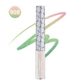CHARMACY Duochrome Glitter Liquid Eyeliner Long Lasting Waterproof Smudgeproof Ultra Fine Tip Eye Liner Women Makeup Cosmetics