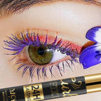 1PC Colorful Curling Mascara Waterproof Fast Drying Eyelashes Extension Multicolor Lashes Eye Korean Makeup Lasting Blue White