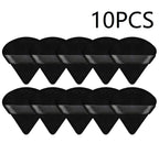 10PCS Puff Triangle Makeup Beauty Sponge Puff Triangle for Powder Makeup Blender Finger Puff Make Up Accessories Cosmetics PF03