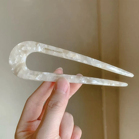 1 piece U-shaped hairpin and hairpin, Chinese hairpin Ins, retro and simple hairpin, hair accessory, comb tool