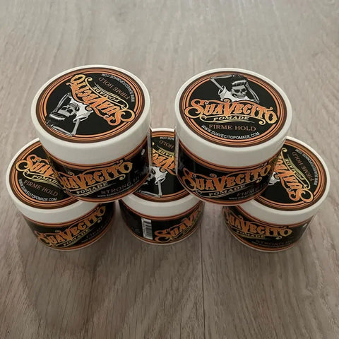 5PCS SUCVACITO Hairs Pomade Hair Style Wax Pomade Hair Skeleton Cream Slicked Oil Mud Keep Hair Men Oil not original