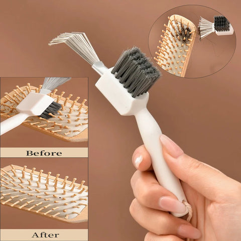 2 in 1 Comb Cleaner Delicate Cleaning Hair Brush Comb Cleaning Tools Hairbrush Cleaner Metal Wire Comb Cleaner Hair Brush Rake