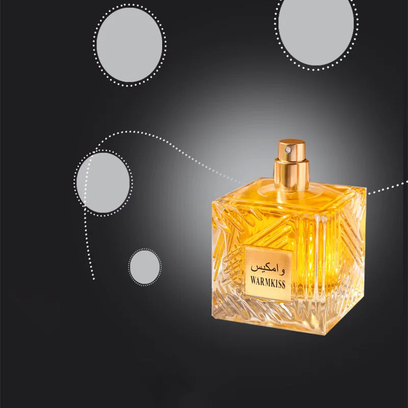 Arab Brand Leather Notes Perfume Unisex Fresh Romantic Fougere Scent Woody Notes Strong Pheromone Lasting Cologne Perfume Gift