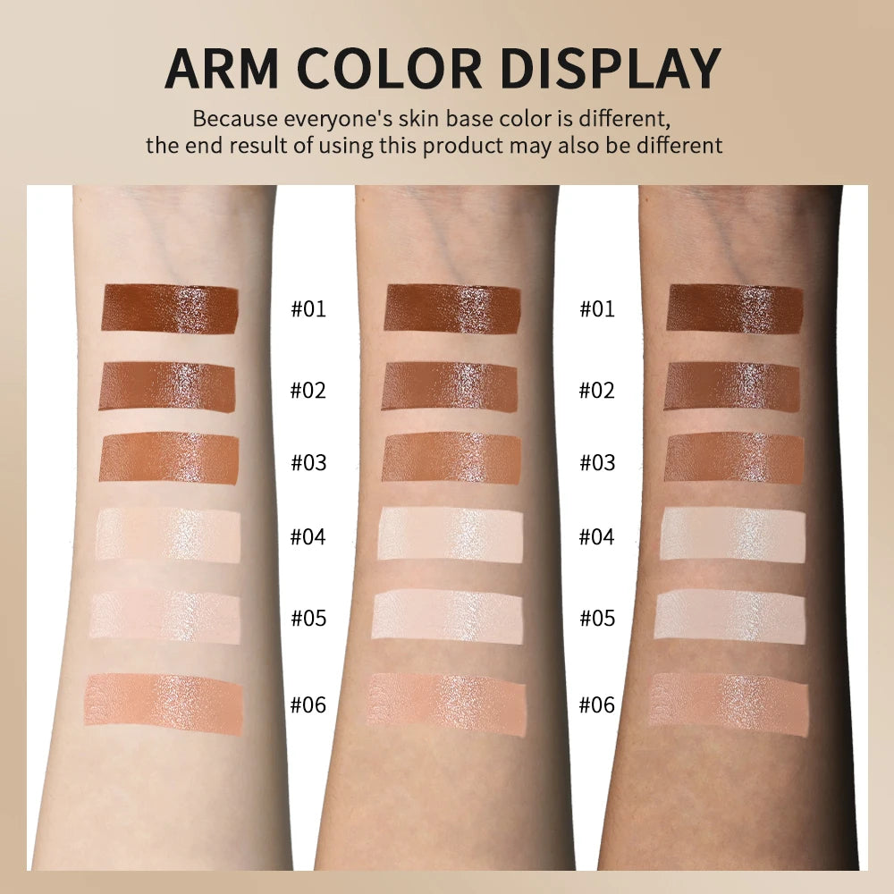 Magic Eraser Foundation Stick Serum Boosted Skin Tint Foundation Stick Smooth Plumper Hight Coverage Travel Bronze Foundation