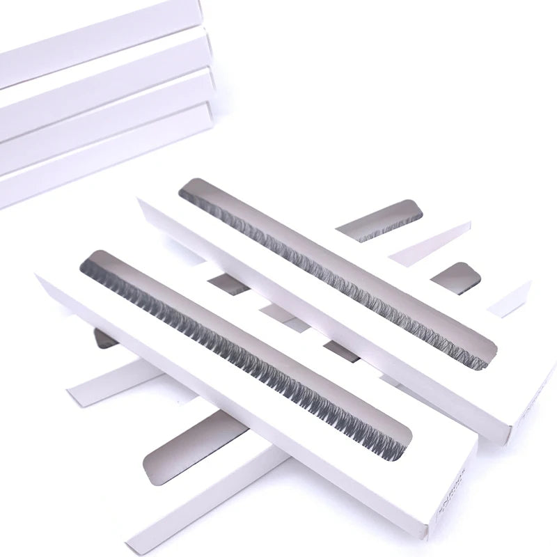 YGirlash DIY Handmade Eyelash Extension Segmented Lashes Dramatic Lash Bundles Soft Ribbon Strip Eyelashes Makeup Lashes