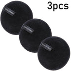 1/3pcs Reusable Discs Makeup Remover Wipe Cotton Pads Microfiber Makeup Face Towel Cloth Washable Sponge Skin Care Cleaning Puff