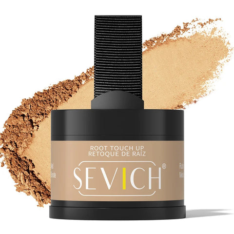 Sevich Hair Line Powder 4g Black Root Cover Up Natural Instant Waterproof Hairline Shadow Powder Hair Concealer Coverage 13color