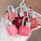 Gege Bear Lockheart Sweet Color Water-Gloss Lip Gloss-Vibrant Colors, Easy to Apply with Non-Long-Lasting Hydration
