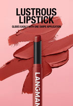 New Rotating Velvet Matte Lipstick Long Lasting Waterproof Lipstick Non-Stick Cup Lip Stain Tint Cosmetics Pencil Liner Makeup