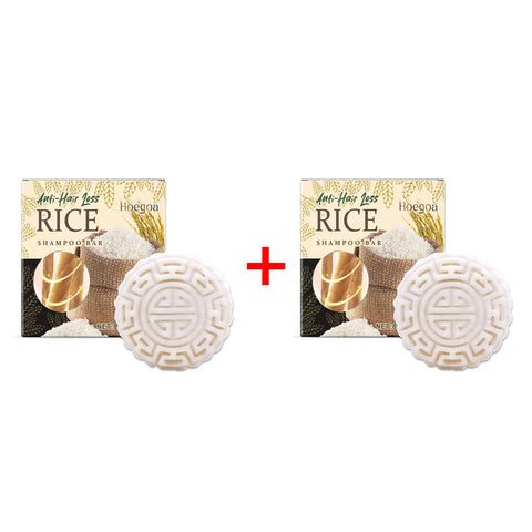 Rice Shampoo Bar Repair Damaged Hair Care Nourishing Scalp Improve Frizzy Split Ends Anti Dandruff Oil Control Hair Growth Soap