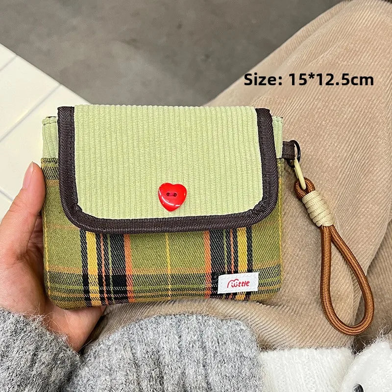 Data Cables Organizer Sanitary Pads Bag Large Capacity Contrast Color Cosmetic Bag Multipurpose Napkin Pouch Storage Bag Makeup