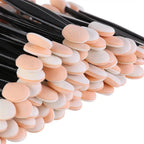 5/30/50/100pcs Make up Eye Shadow Brushes Beauty Makeup Tool Reusable Dual Sided Sponge Stick Portable Applicator Accessories