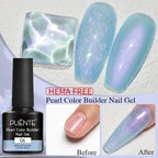PUETNE 7.5ML Amber Moonlight Cat Magnetic Gel Nail Polish Winter Nails Jelly Glass Cat Eye Soak Off UV Semi-Permanent Varnish