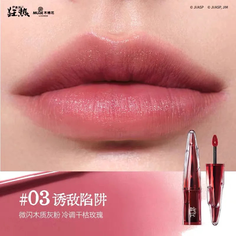 Little Ondine 3D Blush Palette Brighten Face Natural Makeup Blusher Lip Glaze Eyeliner Mascara