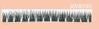 YGirlash DIY Handmade Eyelash Extension Segmented Lashes Dramatic Lash Bundles Soft Ribbon Strip Eyelashes Makeup Lashes