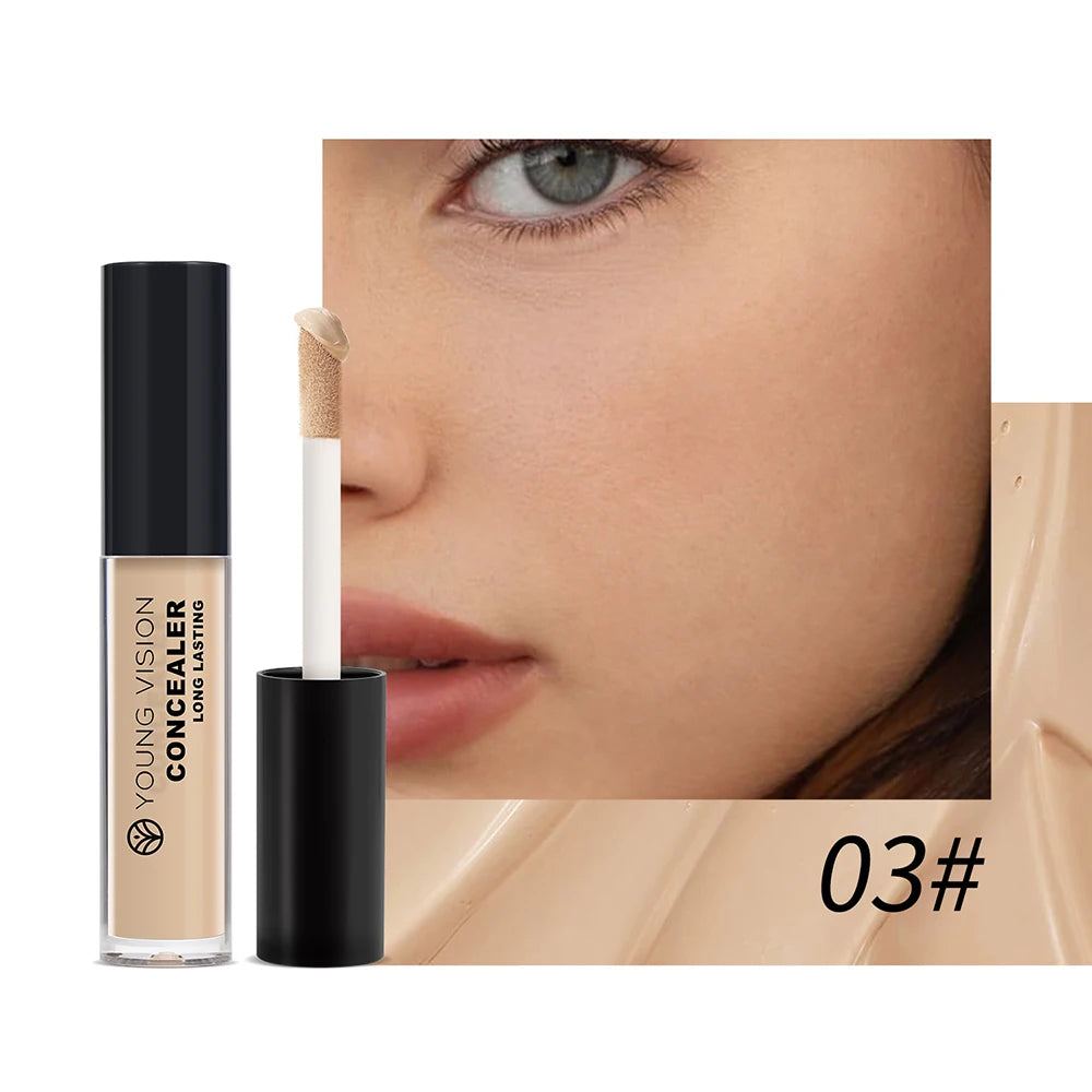 YOUNG VISION Matte Finish Soft-Focus Concealer Brightens complexion Waterproof Contouring concealer for sculpted definition