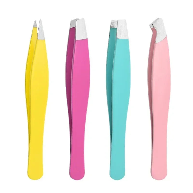 1 Pcs Beauty Eyebrow Clip Eyebrow Trimming Set Stainless Steel Tweezers Eyebrow Clip  Tools Professional Beauty Accessories