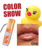 Duck Lip Plump Lip Oil long-lasting Moisturizing Lip Gloss Mirror Water natural Transparent No Sticky Gloss Pearl Lip Glaze Set