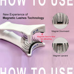 Yiernuo Magnetic false eyelashes integrated box new glue-free false eyelashes kit