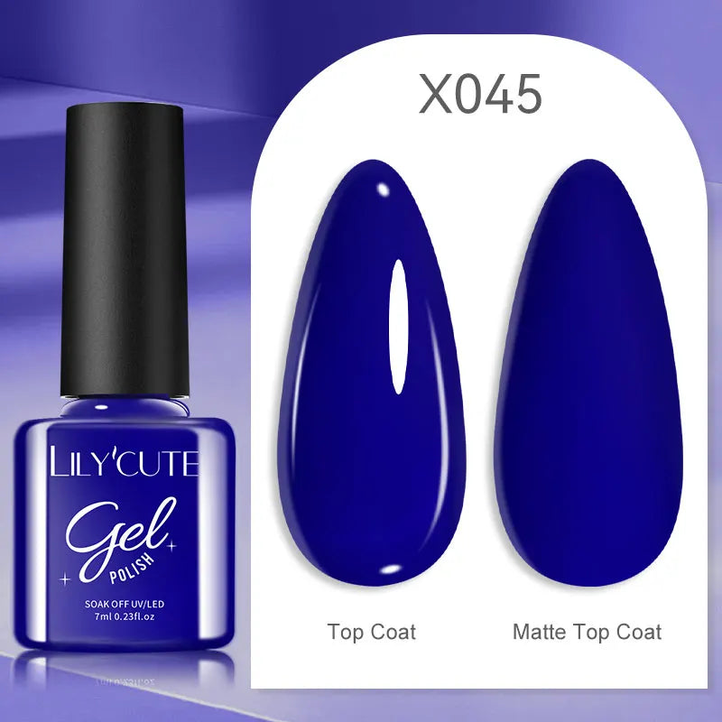 LILYCUTE  5ml Gold Sliver Metallic Liner Gel Nail Polish French Style Super Bright Mirror Pull Line Graffiti Painting Stripe Gel