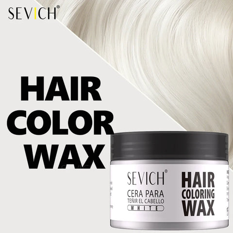 Hair Colour Wax Temporary  Hair Color Wax Easy To Wash DIY Hairs Dyed Mud Long Lasting Paint Coloring Cream Colored Hair Dye